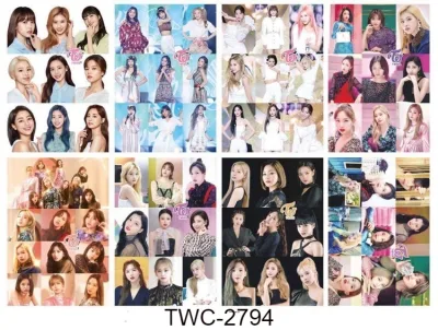 TWICE POSTERS 8 PIECES