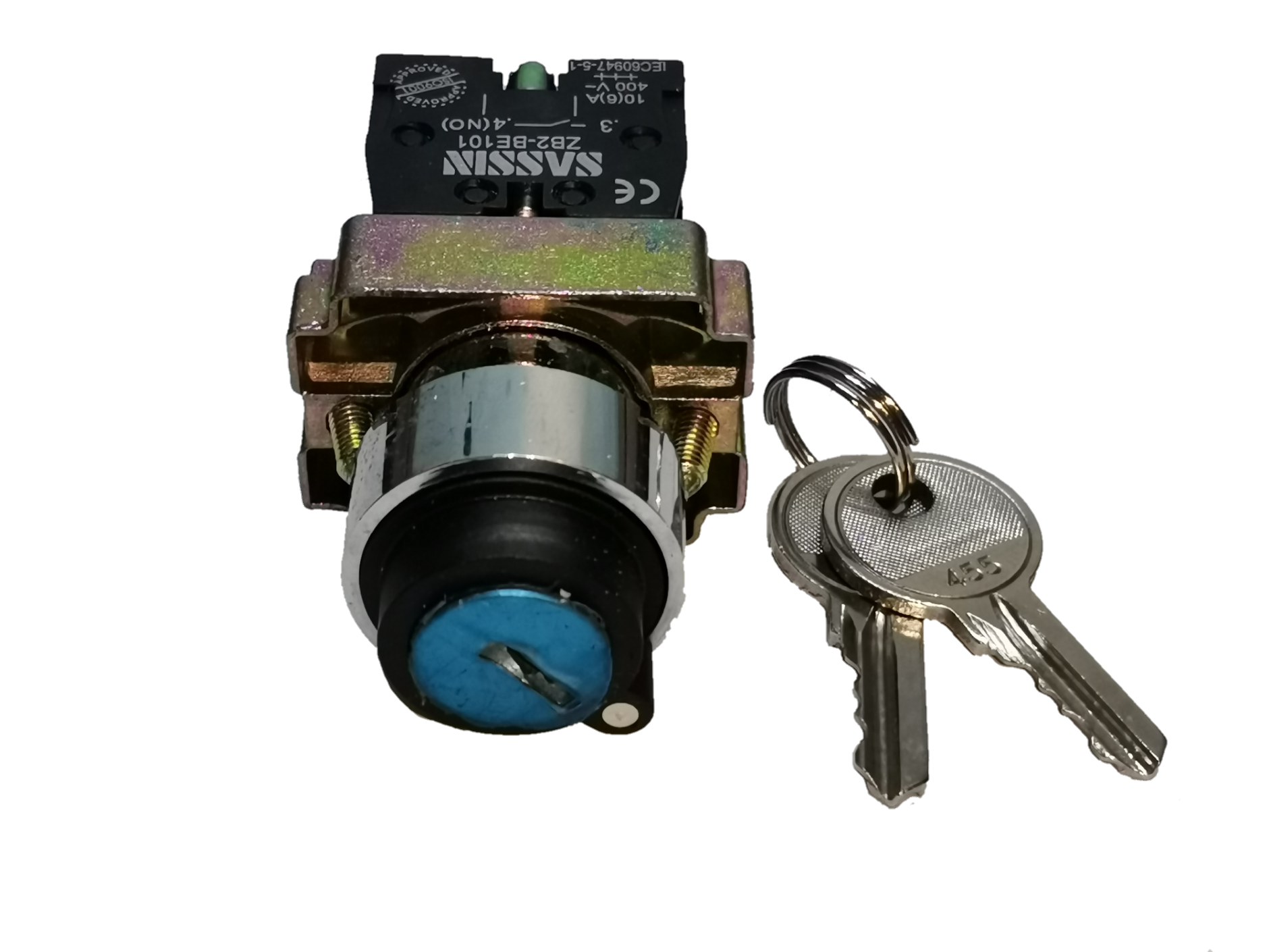 Key Operated Switch 2P N/O N/C, Key Switch Sassin Lazada PH