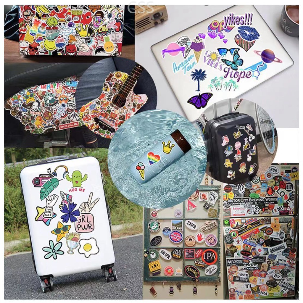 C3002 50PCS BLEACH Japanese Anime Stickers DIY Waterproof Phone Car  Skateboard Laptop Luggage Notebook Graffiti Sticker Toy Kid