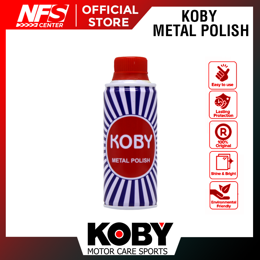 KOBY METAL POLISH 200ML / MULTIPURPOSE METAL POLISH UNIVERSAL