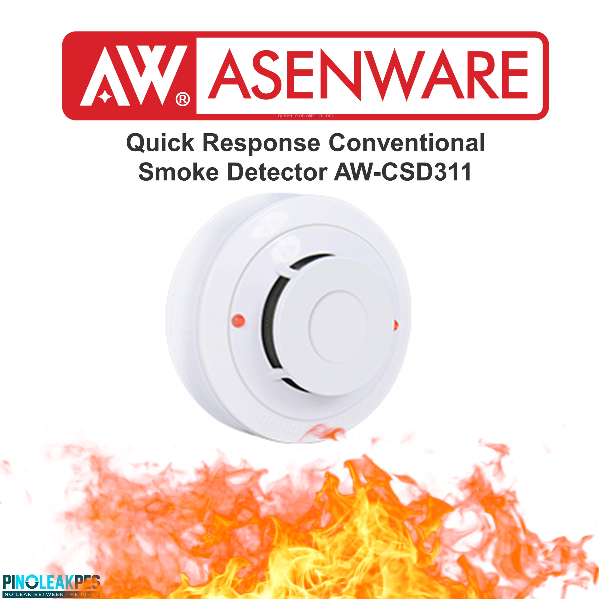 Conventional Smoke Detector Photo Electric Asenware Model Aw Csd311 Lazada Ph 