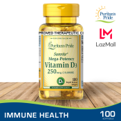 Puritan's Pride Vitamin D-3 10000iu 100 softgels