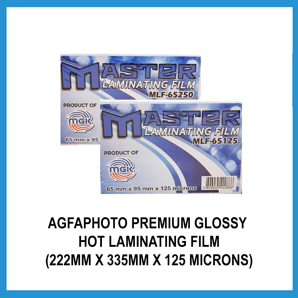 MASTER LAMINATING FILM (65MM X 95MM) 250 / 125 MICRONS Lazada PH