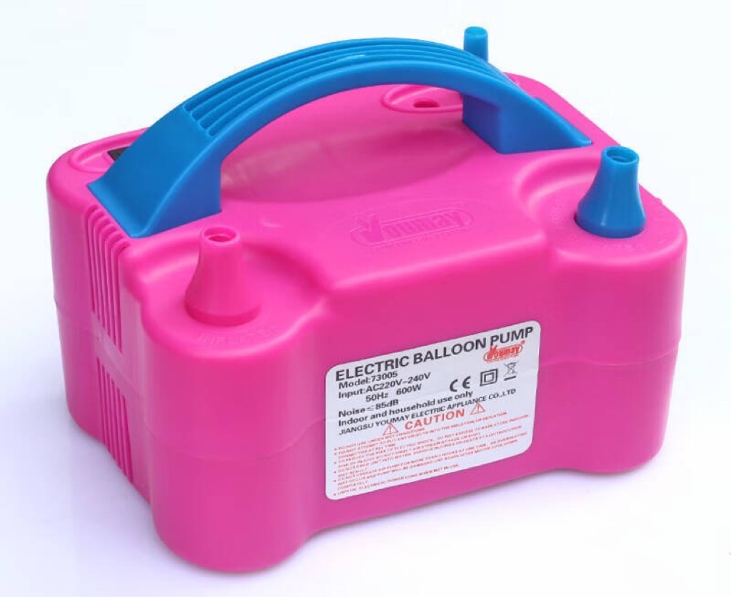 Super Powerful Electric Inflatable Balloon pump Double Hole Fast
