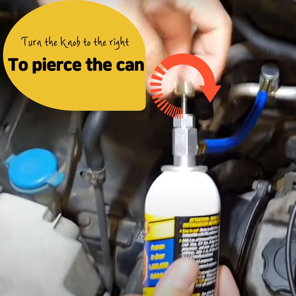 [SUPERCOOL] Leak Stop Connector Seal Sealant Sealer Air conditioner Refrigerant Leak Stop with