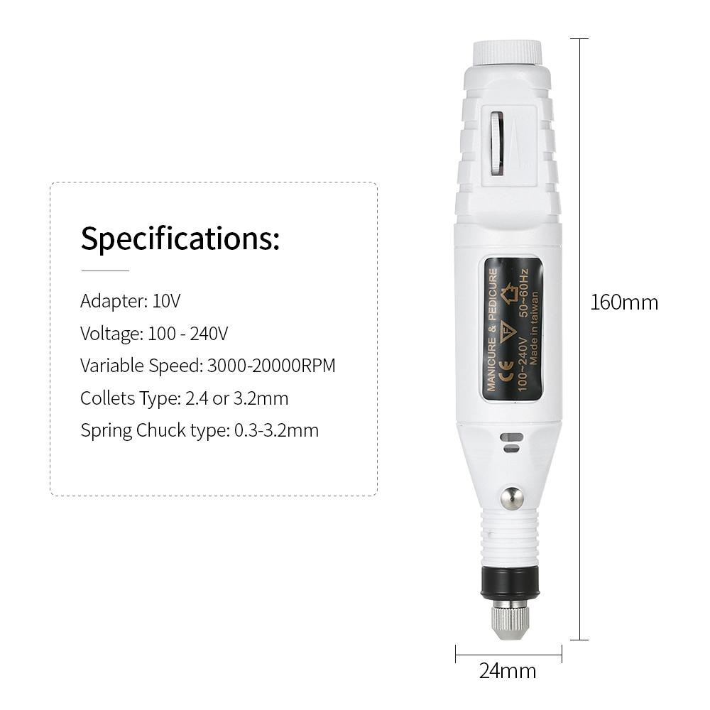 Bộ Bút Khắc Điện Mini 14 Chiếc, Chạy Điện 100V-240V, Tốc Độ Biến Đổi, Dụng Cụ Khoan, Mài Xoay Để Cán, Đánh Bóng