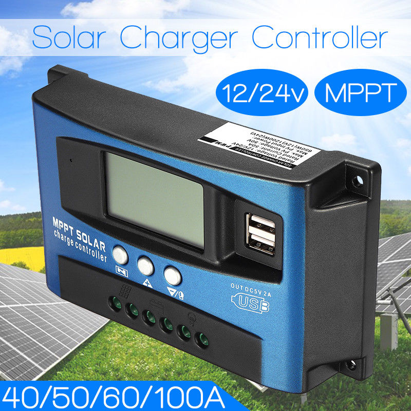 MPPT Solar Charge Controller P Dual U LCD Auto Solar Cell Panel Charger  Regulator 1A 5A | Lazada PH