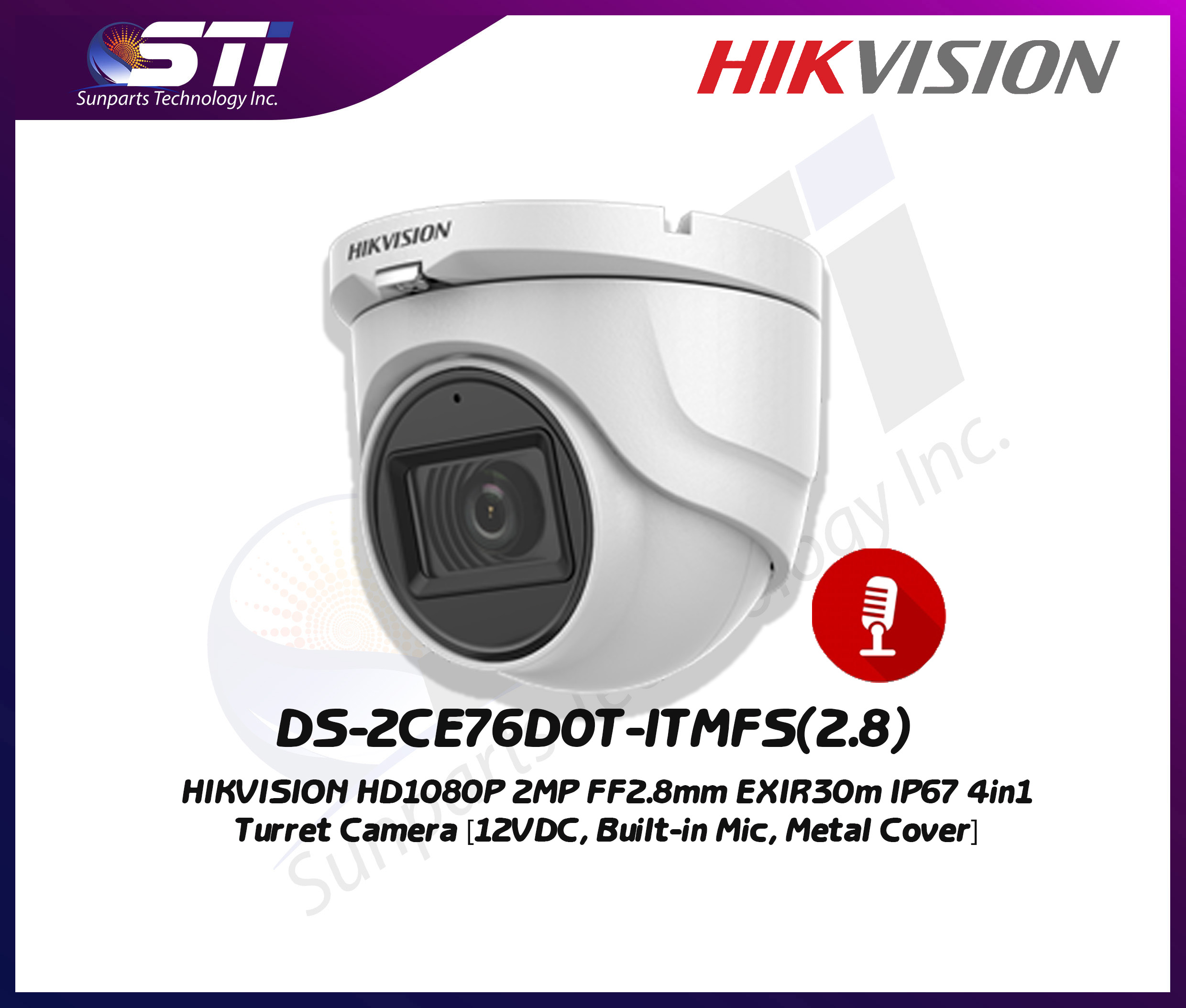 hikvision analog camera installation