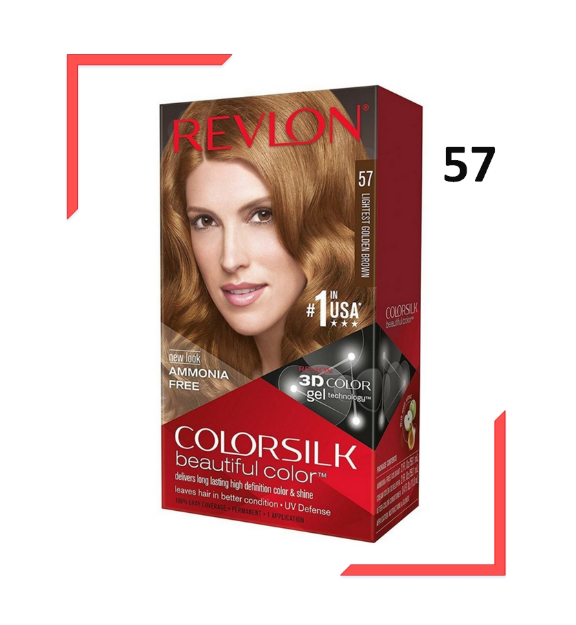 Revlon Colorsilk 57 Hair Color, Lightest Golden Brown (#57) | Lazada PH