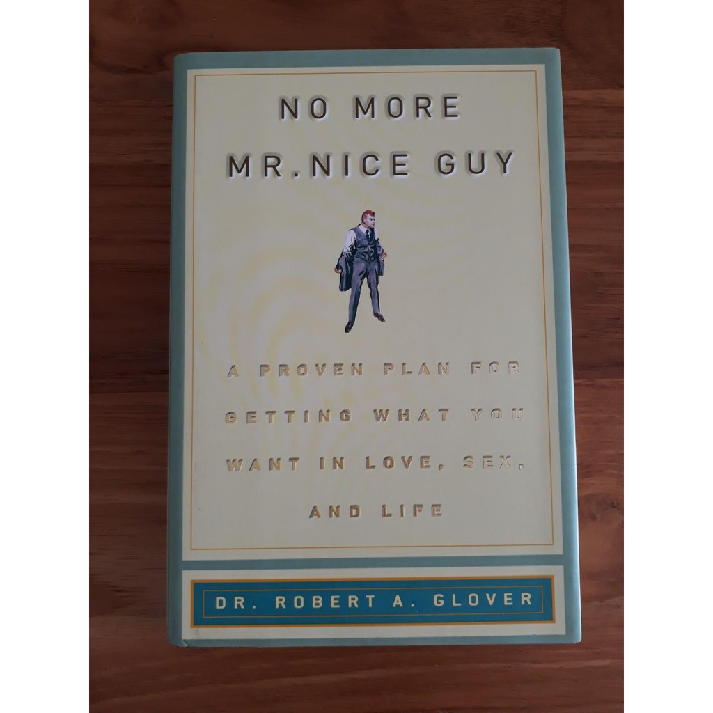 1pc Rectangle No More Mr Nice Guy Books by Dr Robert A Glover for Adult |  Lazada PH