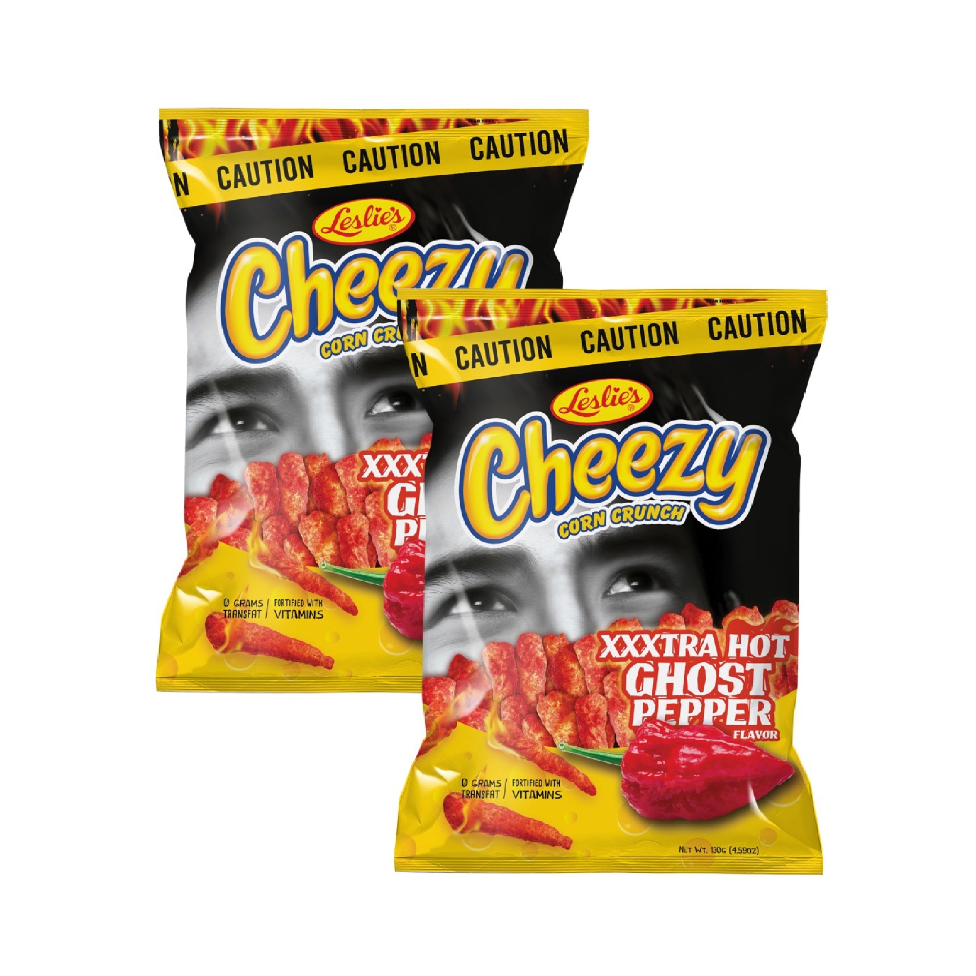 Cheezy Corn Crunch Ghost Pepper Chips 130g x 2 Lazada PH