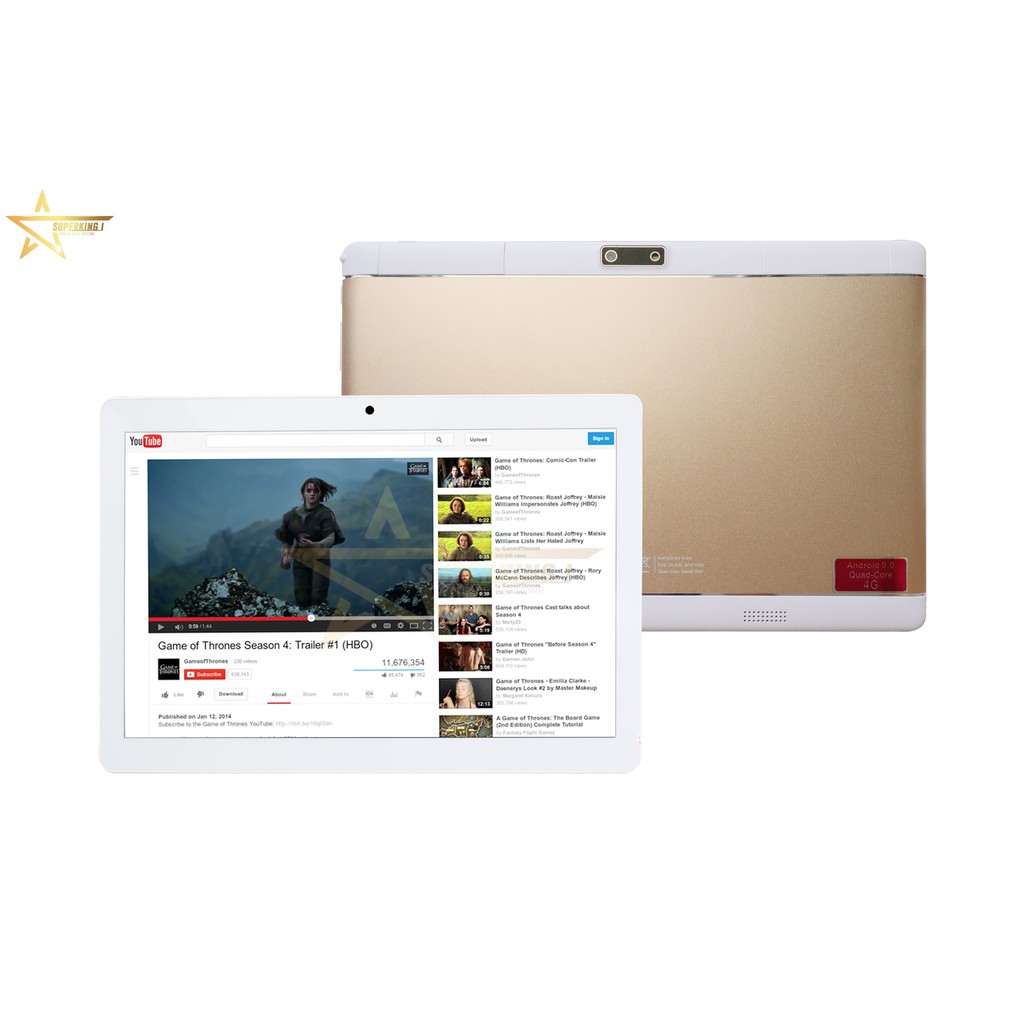 【Spot in Manila】(Free Case) Superking tablet 10.1'' Android Tablet 2GB ...