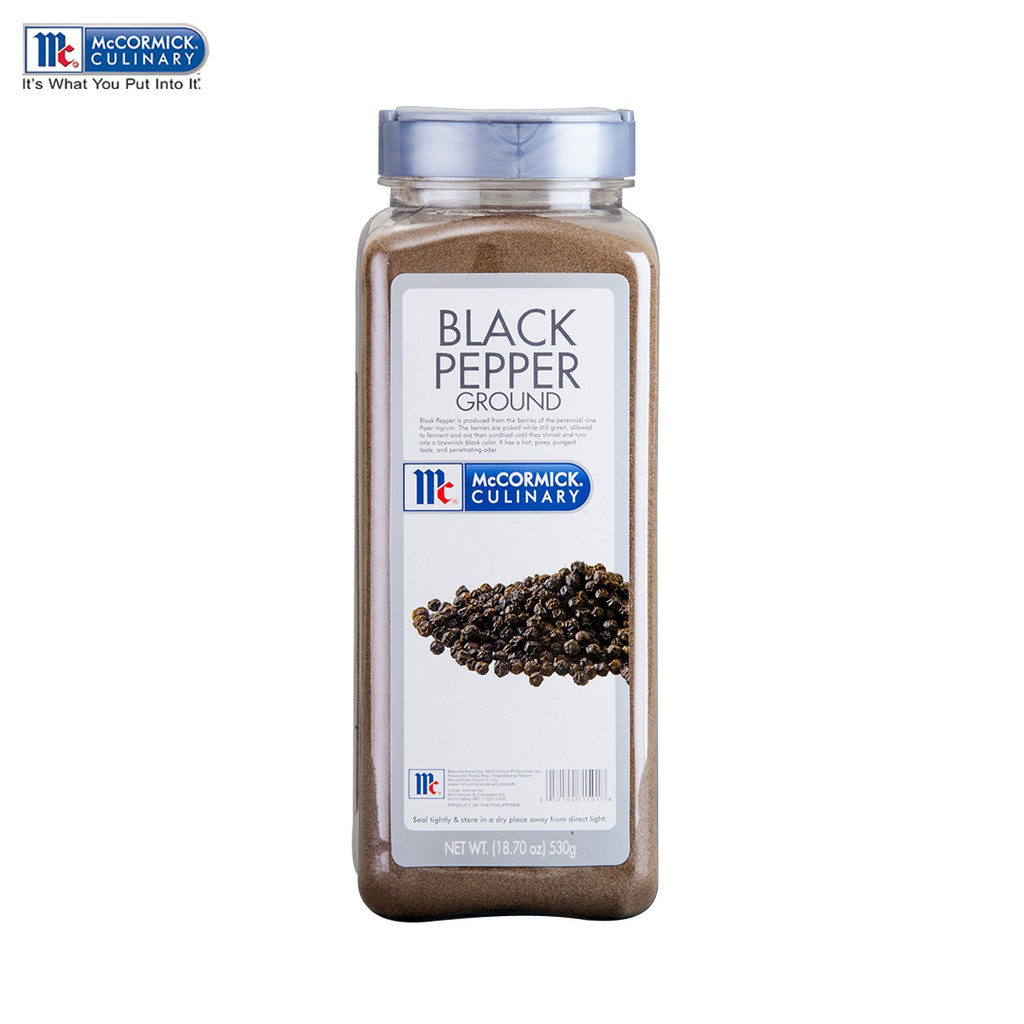 Mc Cormick Black Pepper Ground 530g Lazada PH