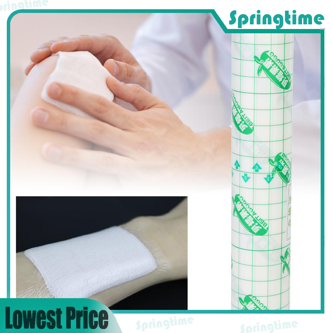 Waterproof Medical Tape Transparent PU Film Adhesive Plaster Anti