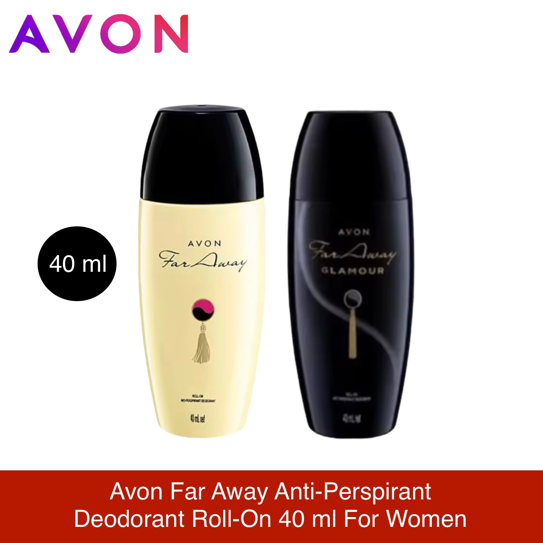 AVON Far Away Anti-Perspirant Deodorant Roll On 40 ml Women 48