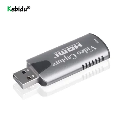 kebidu HD 1080P 4K HDMI-compatible Video Capture Card USB 2.0 Video Capture Board Game Record Live Streaming Broadcast