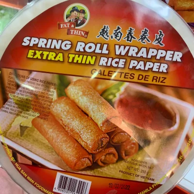 Rice Paper Spring Roll Wrapper