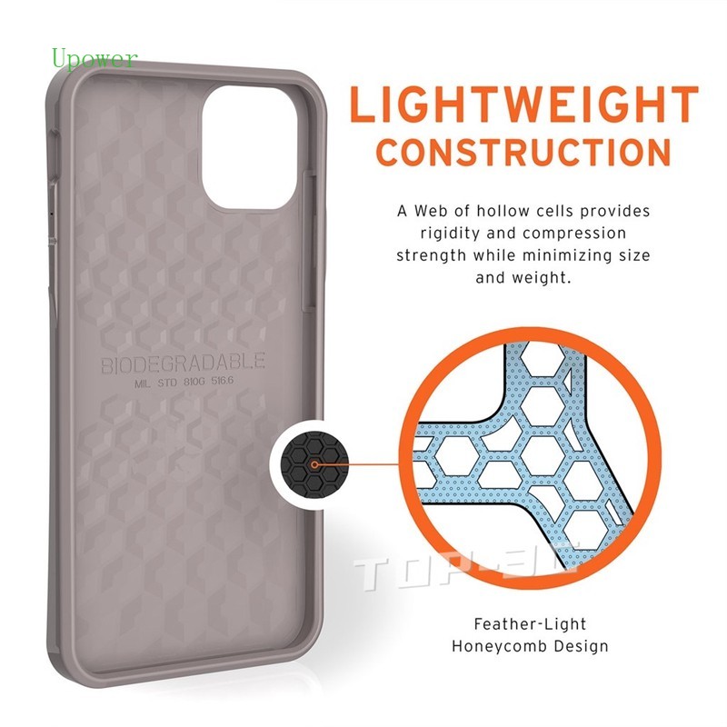 Vỏ silicon UAG iPhone13 12 11 Pro XS MAX XR X iPhone12 Mini 8 7 6 6s Plus Vỏ chống sốc Dropproof Dòng Trailblazer