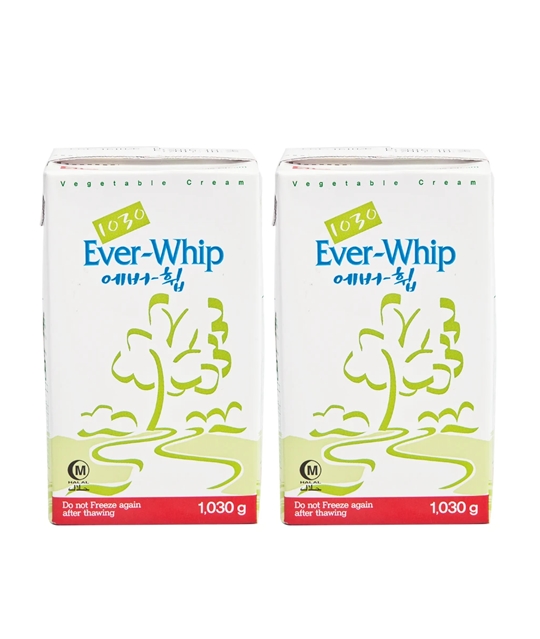 EVERWHIP Whip Cream (Classic) 1L (NonDairy) SET of 2 Lazada PH
