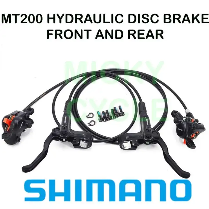 shimano mt200 hydraulic disc brakes