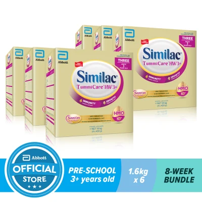 Similac TummiCare HW 3+1.6KG, For Kids Above 3 Years Old Bundle of 6