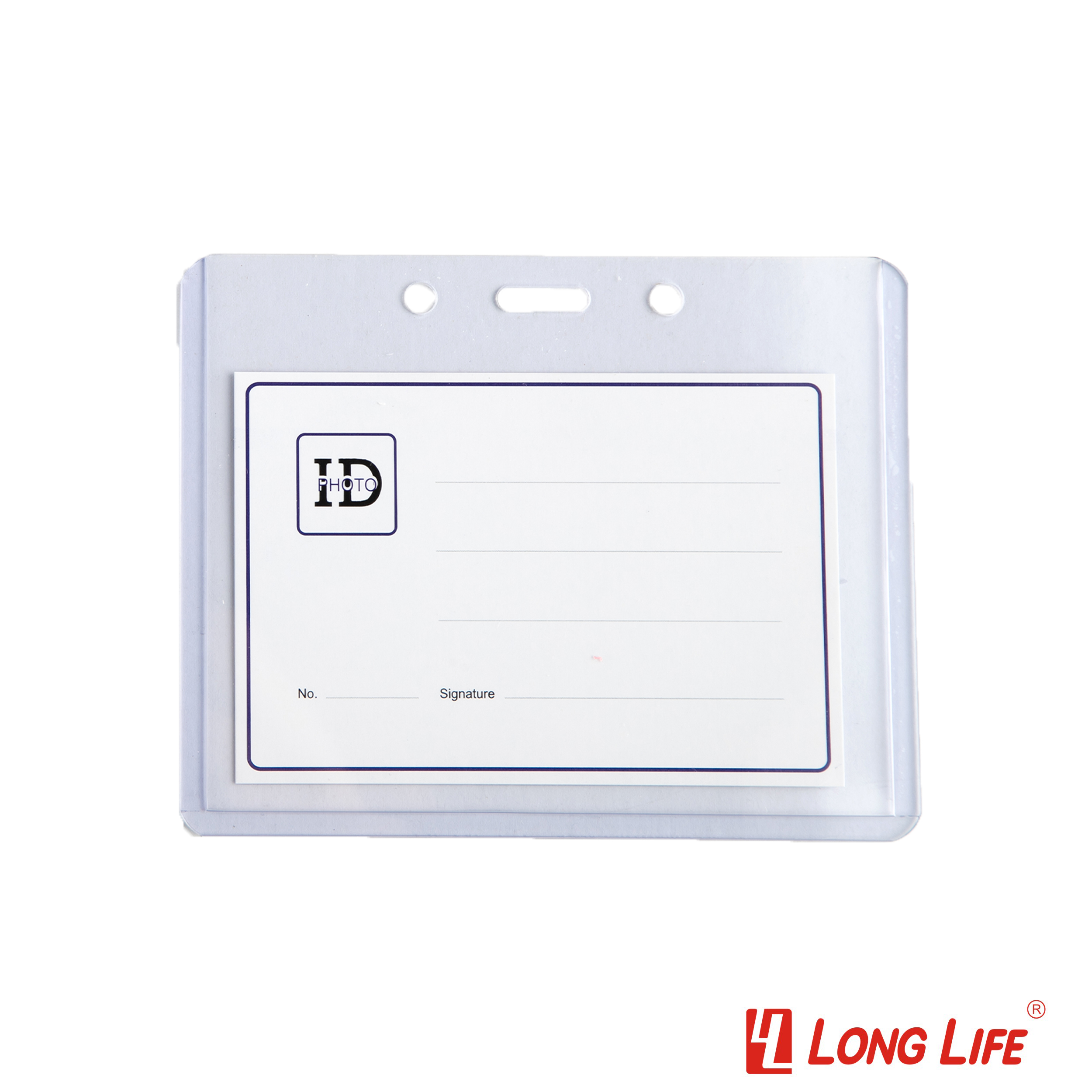 Long Life ID Card Case Big Horizontal 10.7cmx7.7cm Clear HH110 Lazada PH