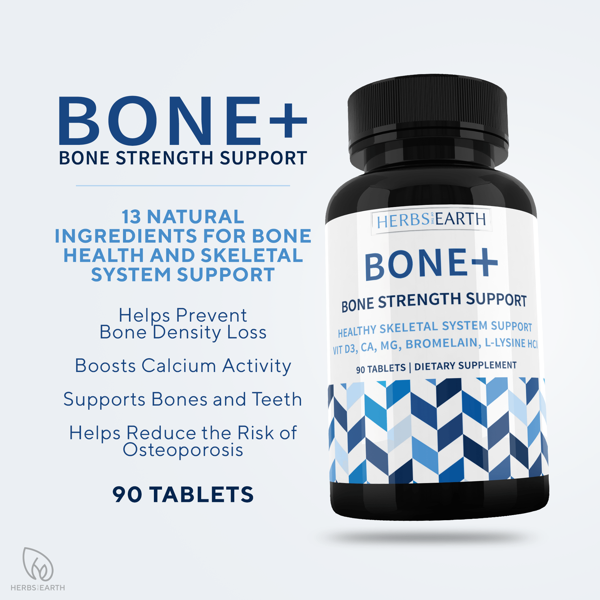 Bone+ Strength Skeletal System Support Pain Relief Joint Repair