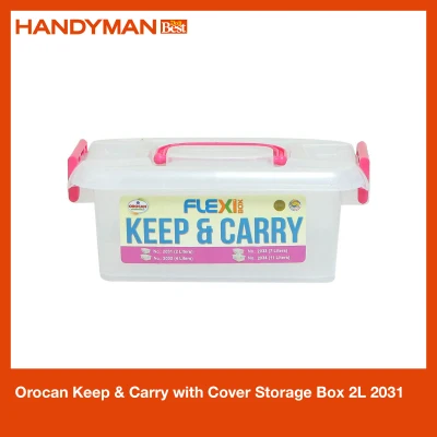 Orocan Keep & Carry with Cover Storage Box 2L 2031