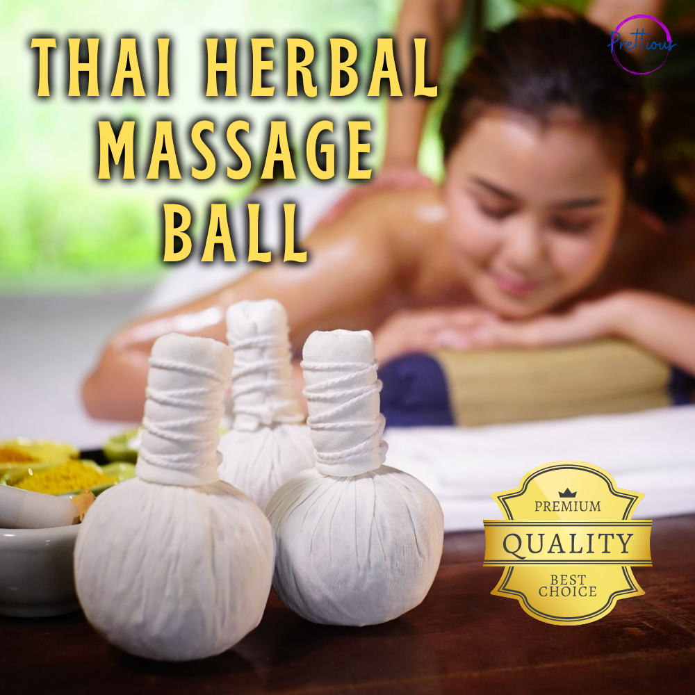 Thai Herbal Ball Compress for Massage 200g Thai SPA Home Healthy Care