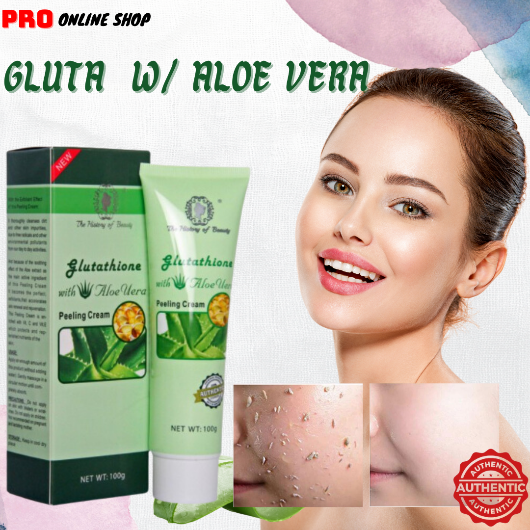glutathione with aloe vera peeling cream Exfoliating Gel GLUTATHIONE WITH ALOE VERA PEELING