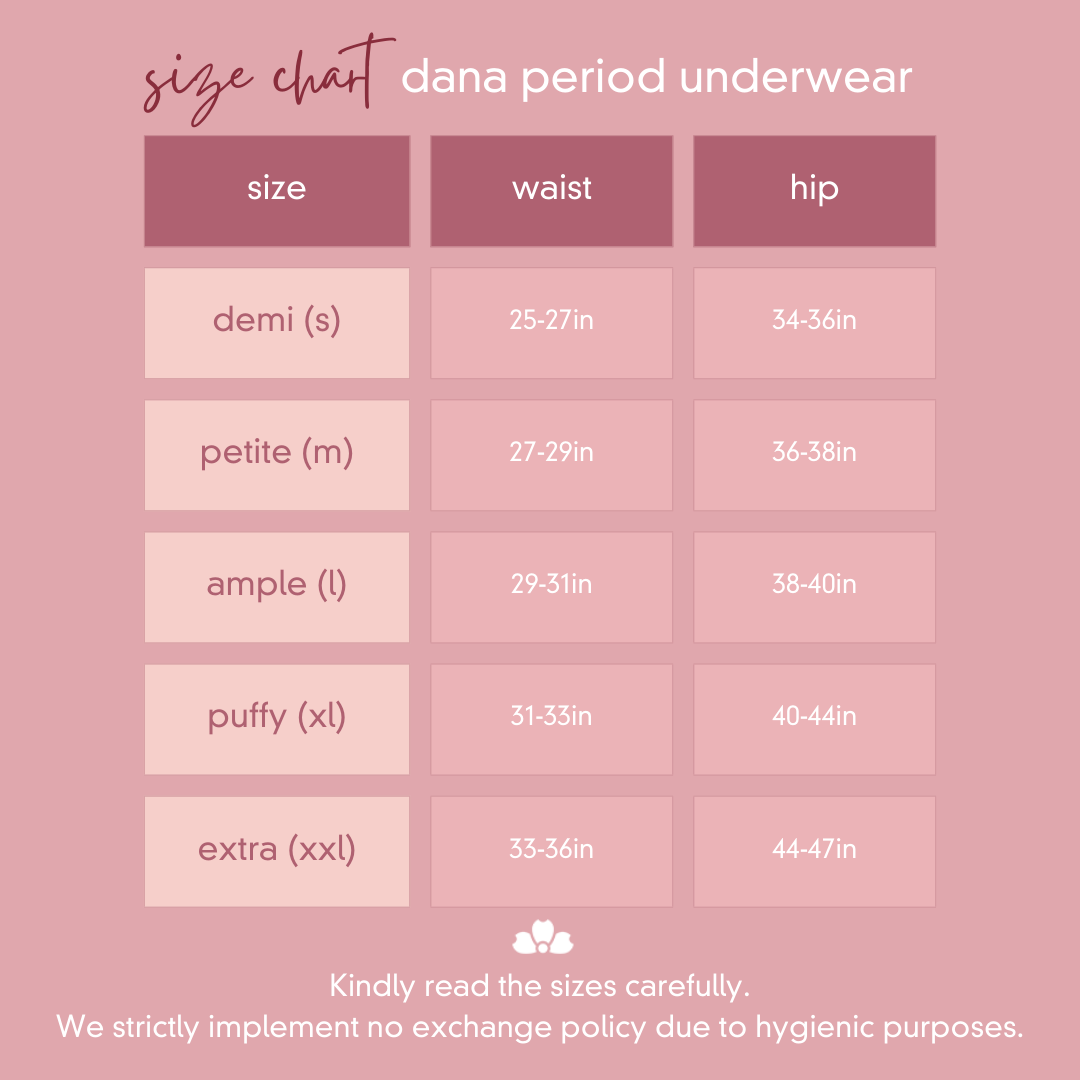 Dana (Nude) Seamless Period Underwear/Menstrual Panty/Period Panty ...