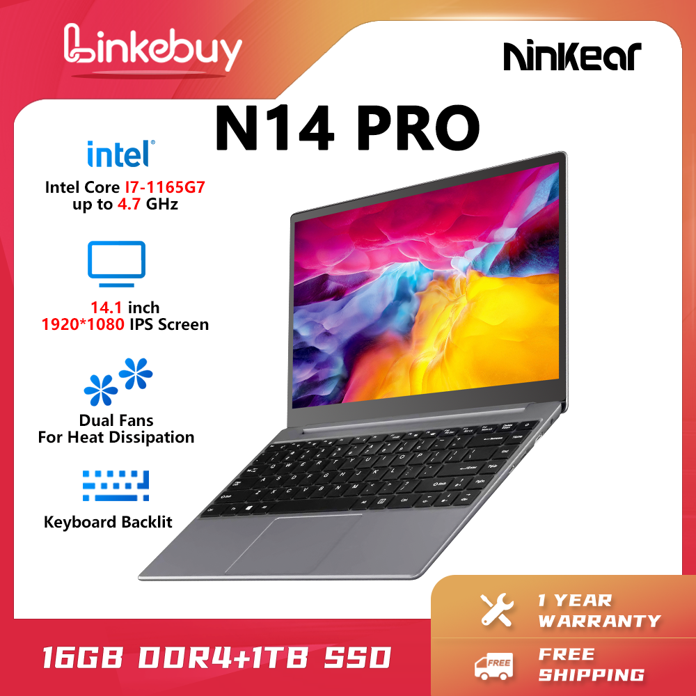 Ninkear Ninkear N14 Pro 14 pouces IPS Full HD Intel Core i7-1165G7