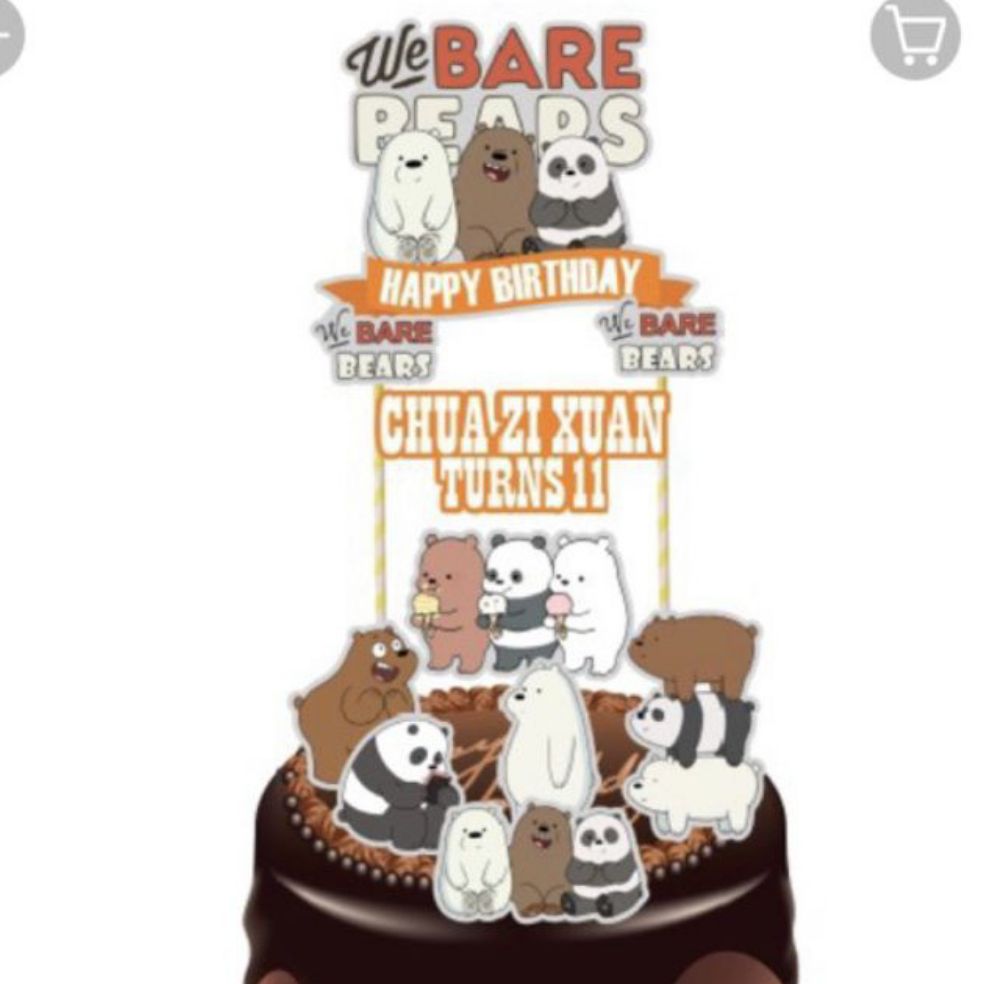 Featured image of post We Bare Bears Cake Design For Girls When panda start dating a french girl celine by video dating his brothers agrees to help him but then each of them falls in love with celine
