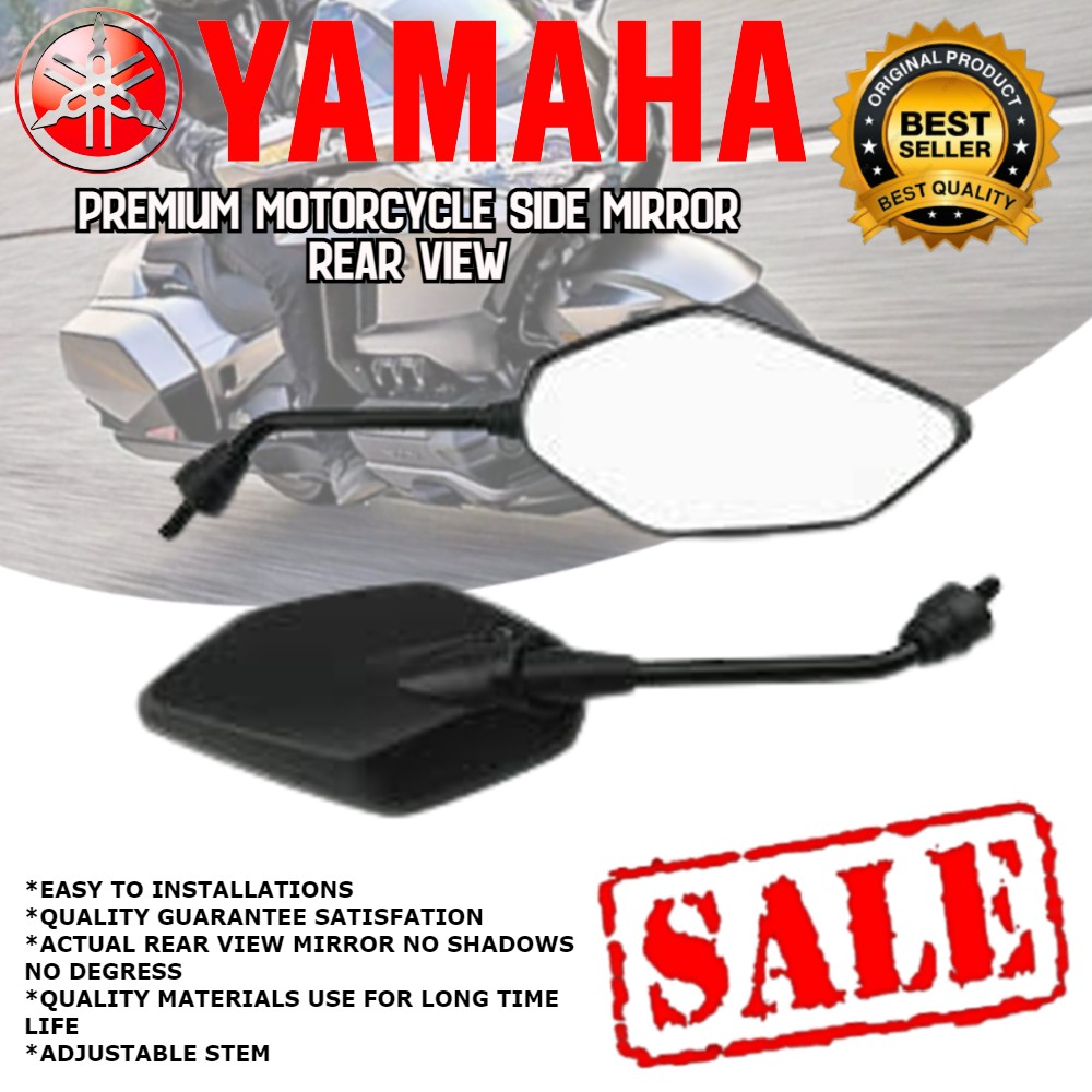 Yamaha Mio Fazzio Motorcycle Yamaha Side Mirror Set Black Design