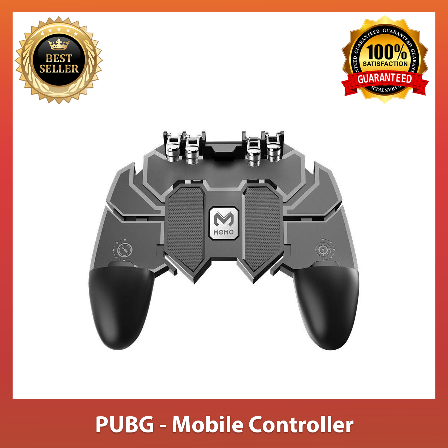PUBG - Mobile Controller MEMO Six Finger All-In-One Mobile Gamepad AK66 for PUBG Free Fire Key Button Artifact Games Controller L1 R1 Joystick Trigger | Lazada