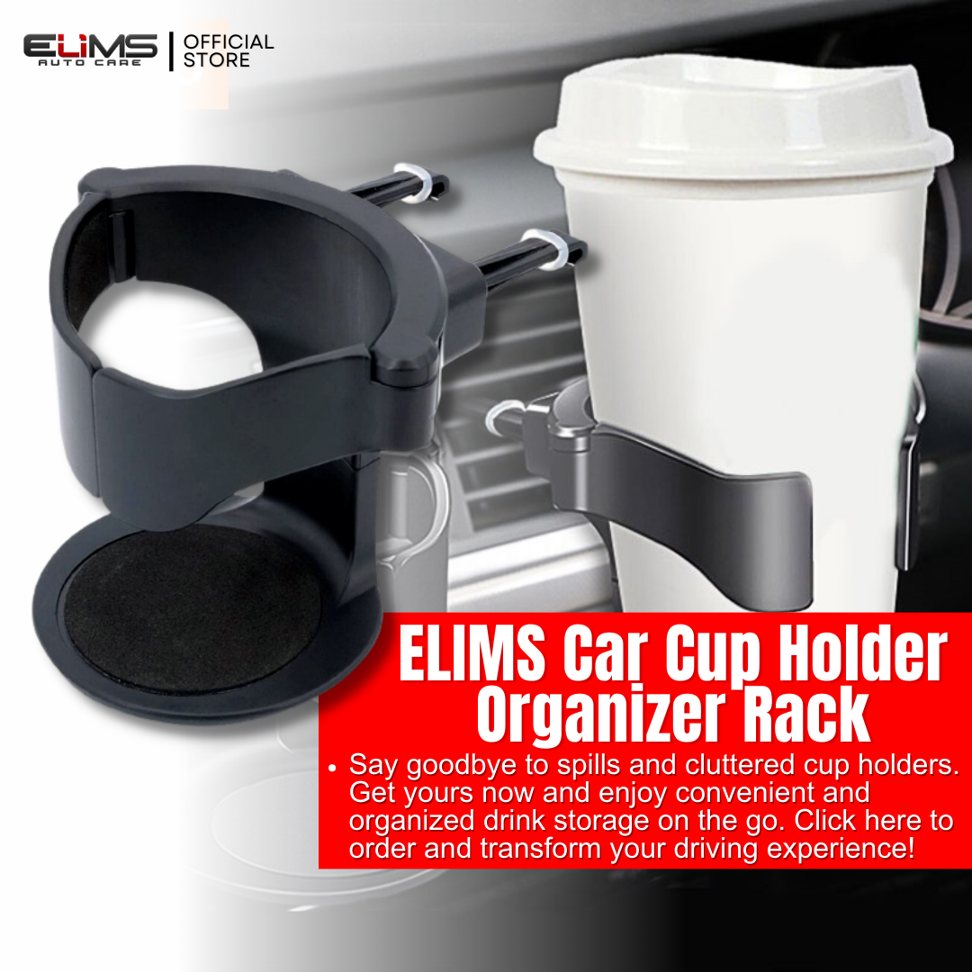ELIMS Car Air vent Cup Holder Organizer Rack, Universal Drink