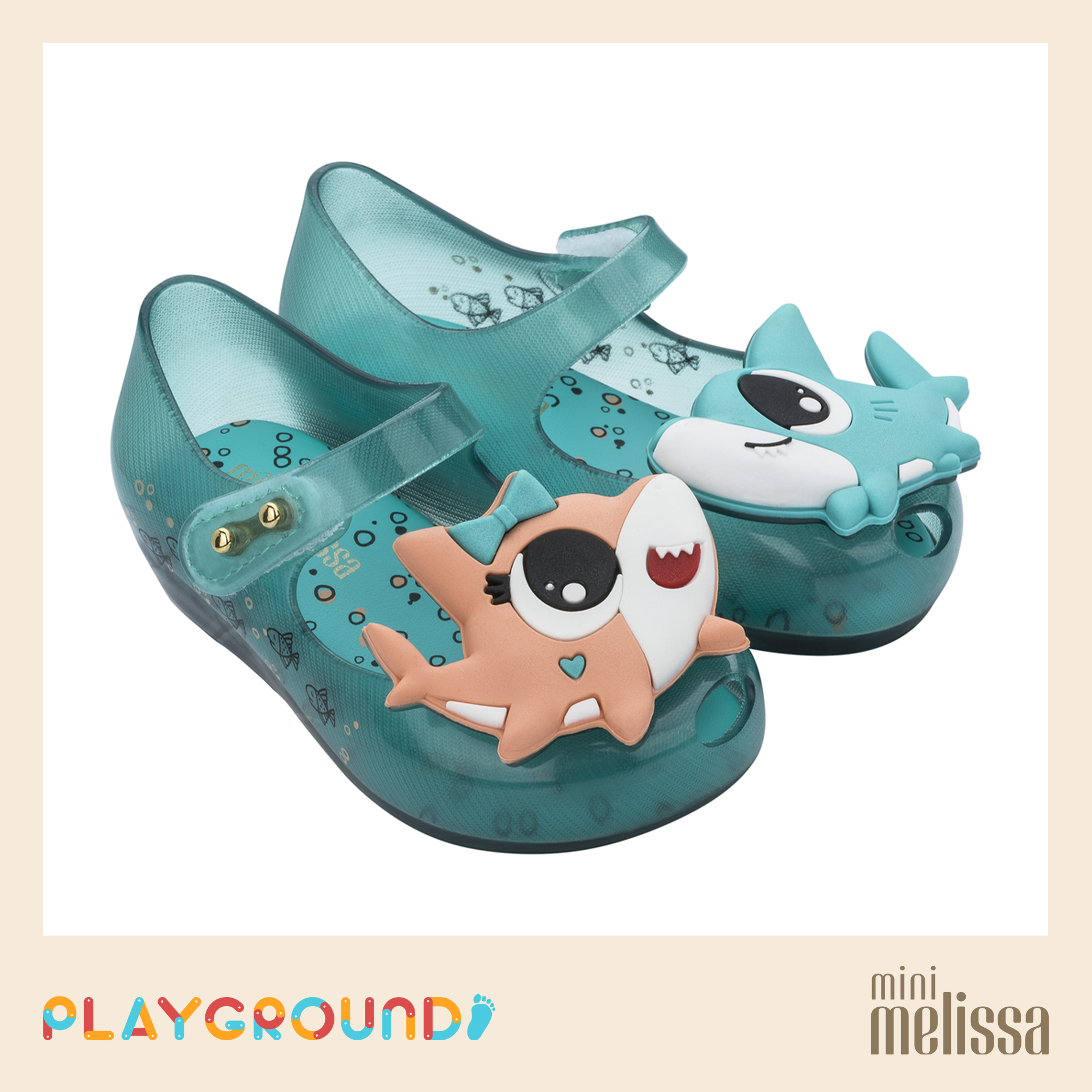 mini melissa shark shoes