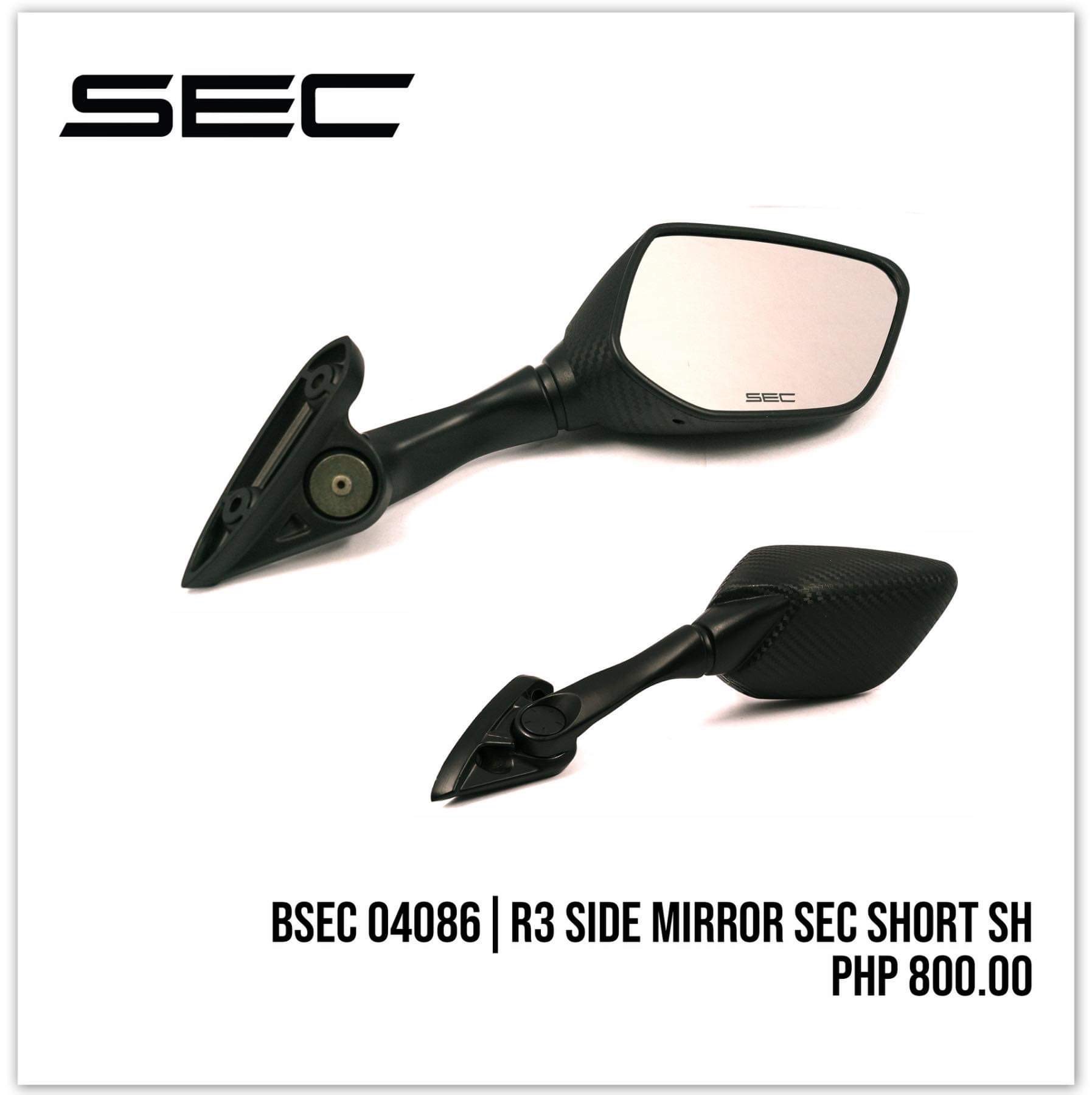 sec r25 side mirror short stem Lazada PH