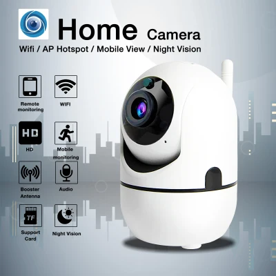 YCC365 Plus CCTV camera Smart HD 1080P Night Vision Two-Way Audio Home Monitor CCTV Wireless WIFI Network Security CCTV camera connect to cellphone 3D Panoramic HD Home surveillance IP Camera