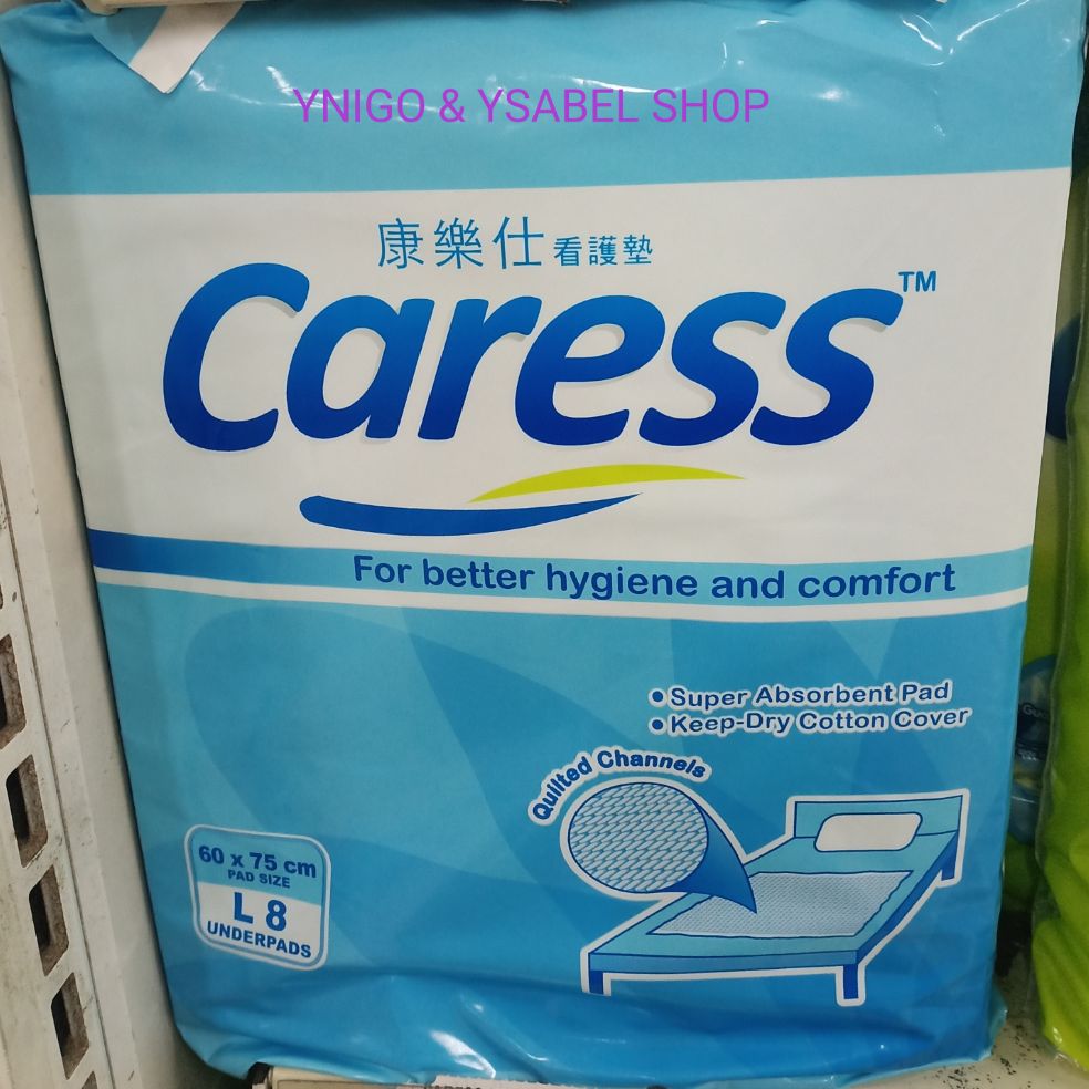 CARESS, Absorbent Pads Large 60cmx70cm Size 8 Pads