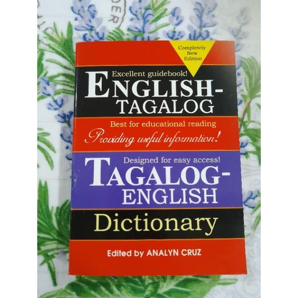 CBRC Book Shop English Tagalog Tagalog English Dictionary Lazada PH