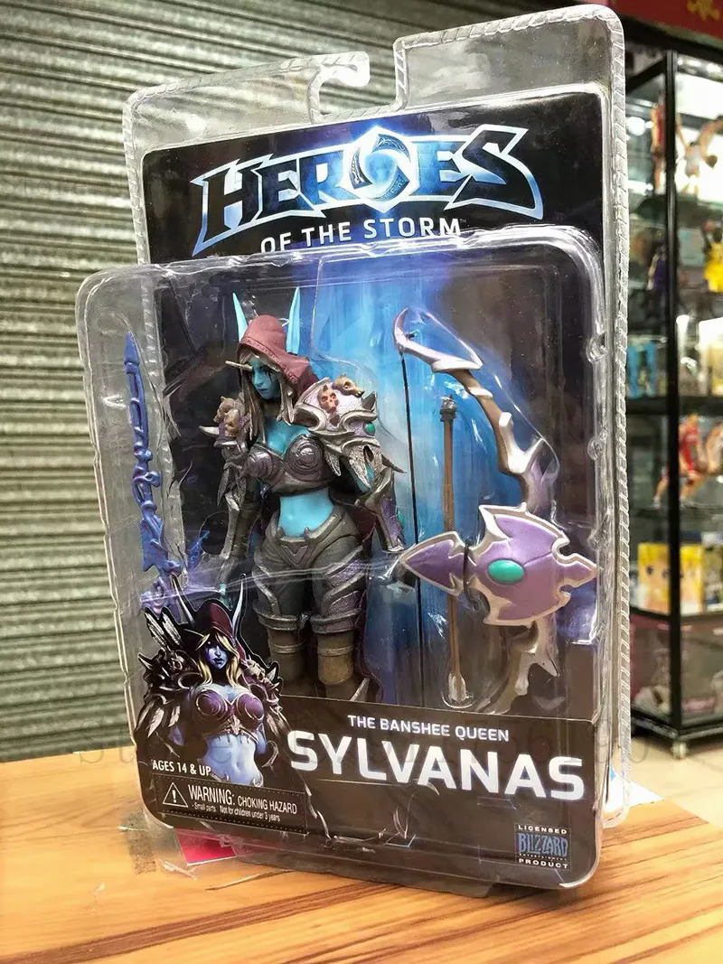 NECA Heroes of The Storm Collectible Model Toy, Arthas Raynor, Sylvanas,  Tyrael, NOVA, Illidain, PVC