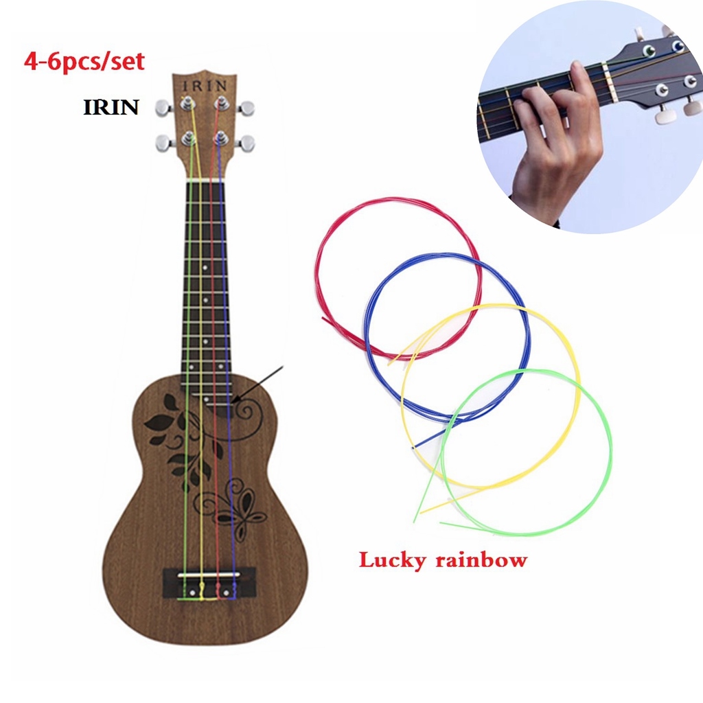 classical guitar strings on ukulele