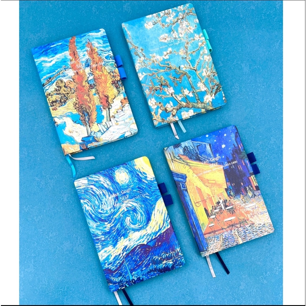 VAN GOGH ART PAINTING HARDBOUND NOTEBOOK A5 | Lazada PH