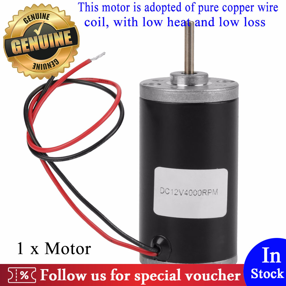 Permanent Magnet DC Motor,31ZY Permanent Magnetic DC Carbon Brush Motor CW/CCW 