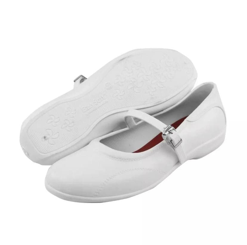 World Balance Easy Soft Claire Ladies White Shoes Nursing Student