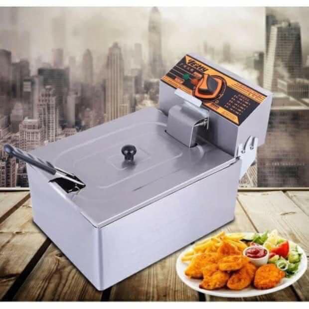 Electric Deep Fryers Commercial Single Cylinder Electric Blast Furnace