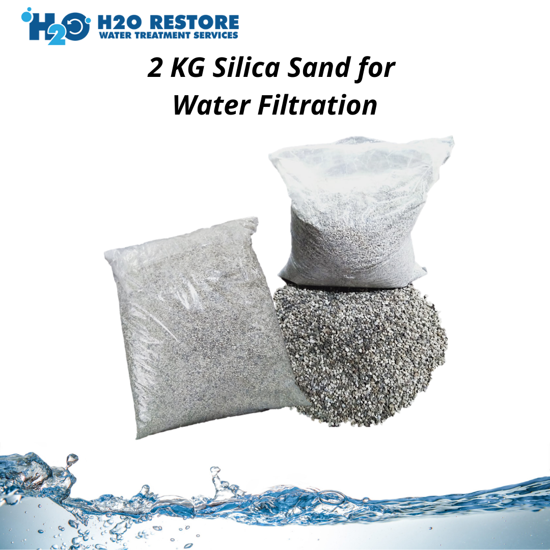 Selica Sand Weight 2 KG of Selica SAND for WATER PURIFIER for FRP