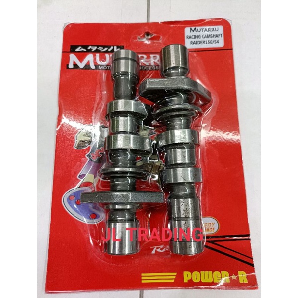 MUTARRU RACING CAMSHAFT (S4) FOR RAIDER 150 CARB TYPE Lazada PH