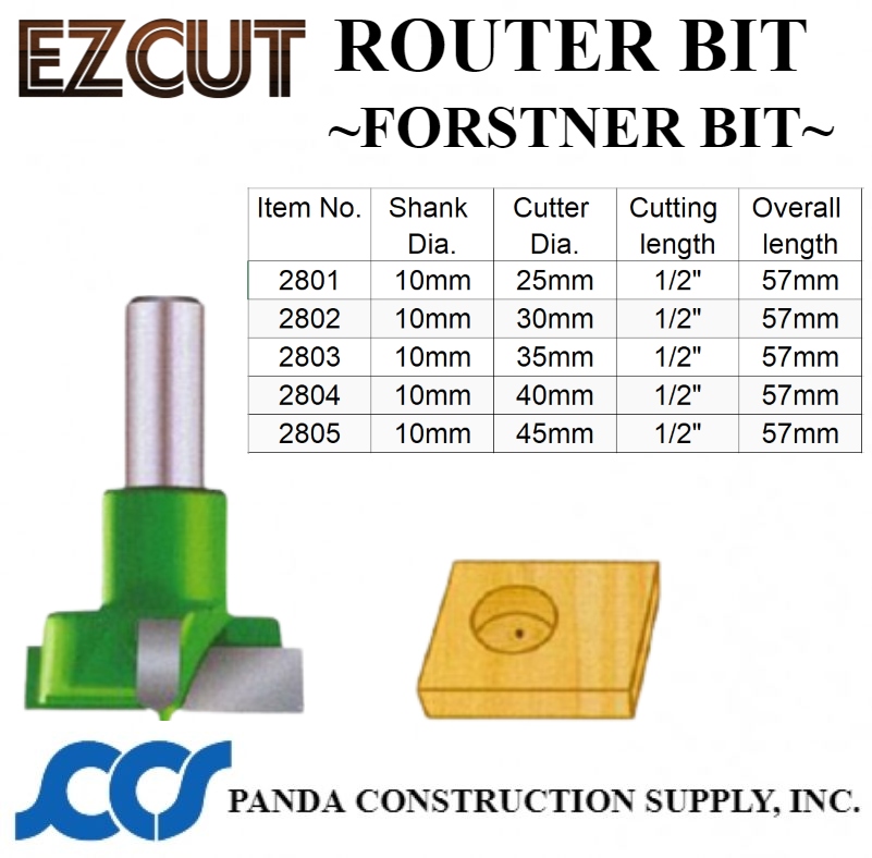 EZ CUT ROUTER BIT Forstner Bit Lazada PH